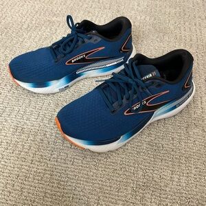 Brooks Gylcerin 21 GTS Running Shoe (Blue) Size 10 Wide